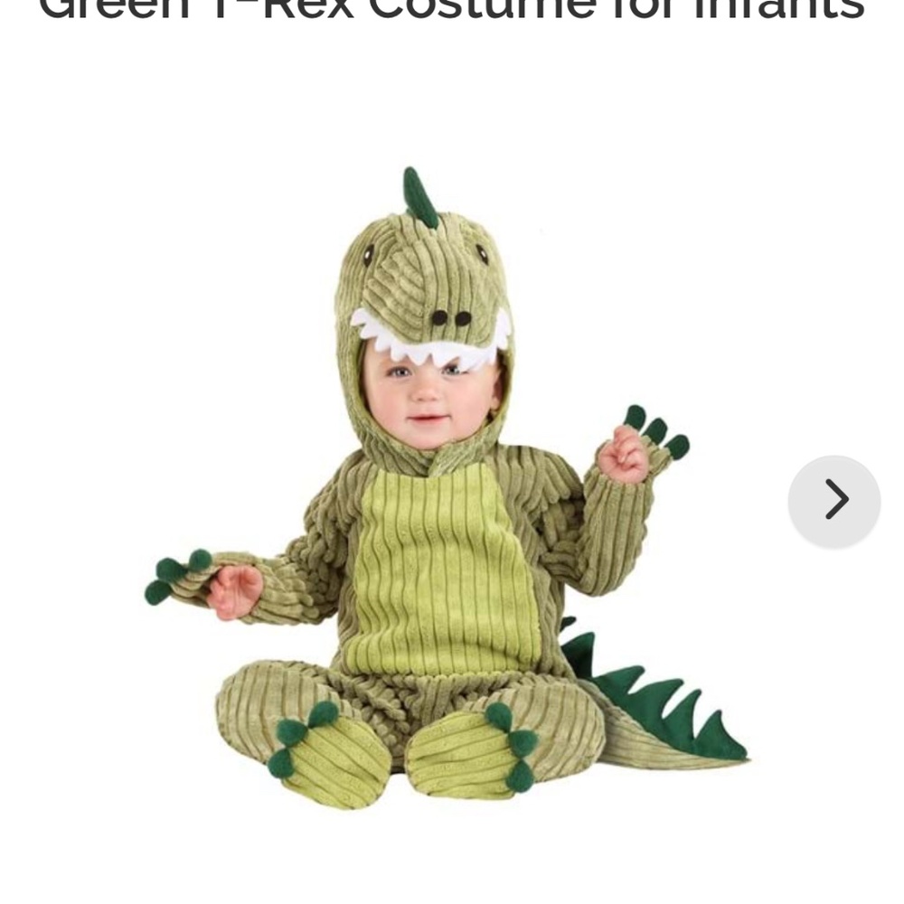 Baby dinosaur costume
